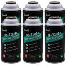 Refrigerante para ar-condicionado ZeroR R134a substituto, 6 latas de 170 g cada