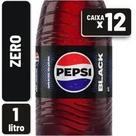 Refrigerante Pepsi Black Pet 1L Caixa C 12 Un