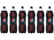 Refrigerante Pepsi Cola Zero 6 Unidades - 2L