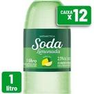 Refrigerante Soda Limonada Antarctica Pet 1L Caixa c 12 un
