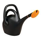 Regador Bloem Easy Pour de 9,8 L, alças duplas pretas