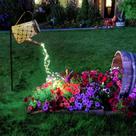 Regador com lanterna solar ilumina VOOKRY Garden Decor