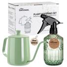 Regador Sincengel 600 ml de metal com bico longo verde