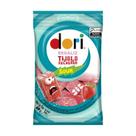 Regaliz Recheado Formato de Tijolo Sabor Morango Ácido 60g