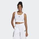 Regata Adidas Essentials Small Logo Feminina branca