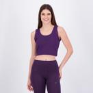 Regata Adidas Essentials Small Logo Feminina Roxa Regata Adidas Essentials Small Logo Feminina Roxa