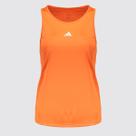 Regata Adidas Treino Basica Feminina Laranja Regata Adidas Treino Basica Feminina Laranja