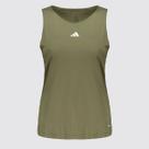 Regata Adidas Treino Basica Feminina Verde Regata Adidas Treino Basica Feminina Verde