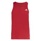 Regata Adidas Treino Run Basic Cor: Vermelho - Tamanho: G