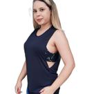 Regata adulto cavada dry fit mais corpo