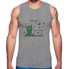 Regata Alien Hello World! - Foca na Moda Regata Alien Hello World! - Foca na Moda