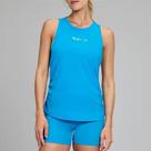 Regata Alto Giro Alongada Lateral Franzida TN AG Azul Ciano