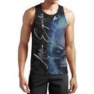 Regata Atlética Esportes Skull Flames