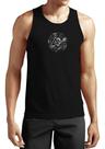 Regata Atlética Skull All Black