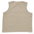 Regata basica feminina, basic+, em malha algodão com elastano, referencia b971 na cor argila