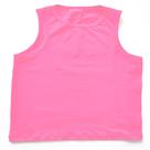 Regata Básica Feminina em Malha Algodão com Elastano Rosa Basic+