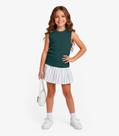 Regata Básica Infantil Menina Lisa Soletex Verde Regata Básica Infantil Menina Lisa Soletex Verde
