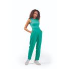 Regata Básica Malha Canelada Feminina Marialicia Ref. 52082