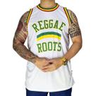 Regata Basquete M10 Plus Size Reggae Roots Aero-Dry Branco Cor:BrancoTamanho:G1
