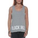 Regata black skull fitness cinza - black skull - clothing (g)