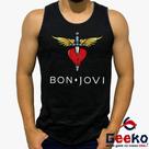 Regata Bon Jovi 100% Algodão Rock Geeko