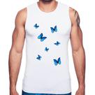 Regata Borboletas Azuis - Foca na Moda