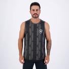 Regata Botafogo Division Cinza e Preta Regata Botafogo Division Cinza e Preta