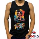 Regata Bruno Mars 100% Algodão Bruninho Live in Brazil 2024 Brasil Camiseta Regata Geeko 01