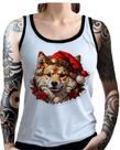 Regata Camiseta Tshirt Natal Festa Cachorro Samoieda Neve