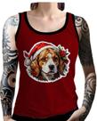 Regata Camiseta Tshirt Natal Festas Beagle Cachorro Noel 1