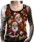 Regata Camiseta Tshirt Natal Festas Papai Noel Trenó Neve 4