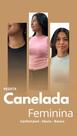 Regata canelada femiina rosa sofisticada Regata canelada femiina rosa sofisticada