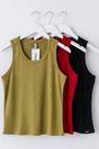 Regata Canelada Plus Size Regata Canelada Plus Size