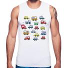 Regata Carrinhos Coloridos - Foca na Moda