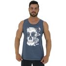 Regata Clássica Masculina MXD Conceito Scribbled Skull