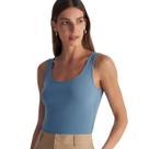 Regata Com Bojo Disfarça Gordurinhas Liz 21888 Viscose Não Marca Respirável