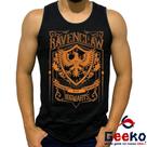 Regata Corvinal 100% Algodão Harry Potter Hogwarts Ravenclaw Camiseta Regata Geeko 01