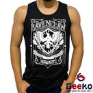 Regata Corvinal 100% Algodão Harry Potter Hogwarts Ravenclaw Camiseta Regata Geeko 04