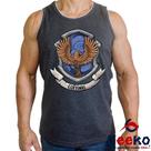 Regata Corvinal 100% Algodão Harry Potter Hogwarts Ravenclaw Camiseta Regata Geeko 08