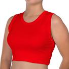 Regata cropped canelada