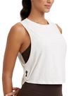 Regata Cropped CRZ YOGA em Algodão Pima Branco Grande