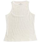 Regata cropped feminina, em malha cotton algodão com lycra