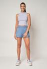 Regata Cropped Malha Ribana Estonada Exclusiva WeGain