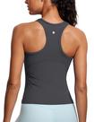 Regata CRZ YOGA Butterluxe Gola Alta Costas Nadador Cinza P