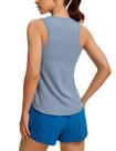 Regata CRZ YOGA Racerback Leve Azul Ardósia XL