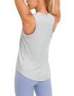 Regata CRZ YOGA Racerback Sem Mangas Prata XL
