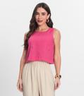 Regata De Linho Feminina Endless Rosa