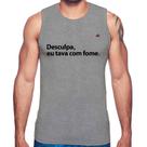 Regata Desculpa, eu tava com fome - Foca na Moda Regata Desculpa, eu tava com fome - Foca na Moda