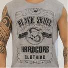 Regata double face cinza - black skull - clothing (g) Regata double face cinza - black skull - clothing (g)