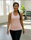 Regata Dry Fit Feminina / Academia / Esportes / Tecidos Leves / Fitness